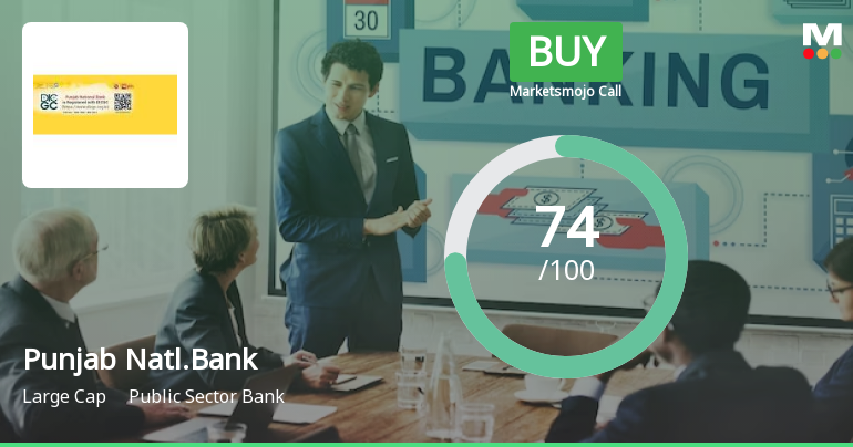Punjab National Bank Upgraded to Buy by MarketsMOJO on Strong Fundamentals and Technicals