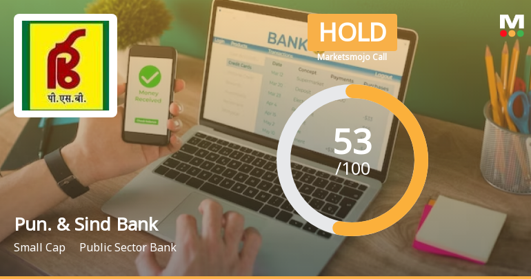 Punjab & Sind Bank is Rated Hold by MarketsMOJO