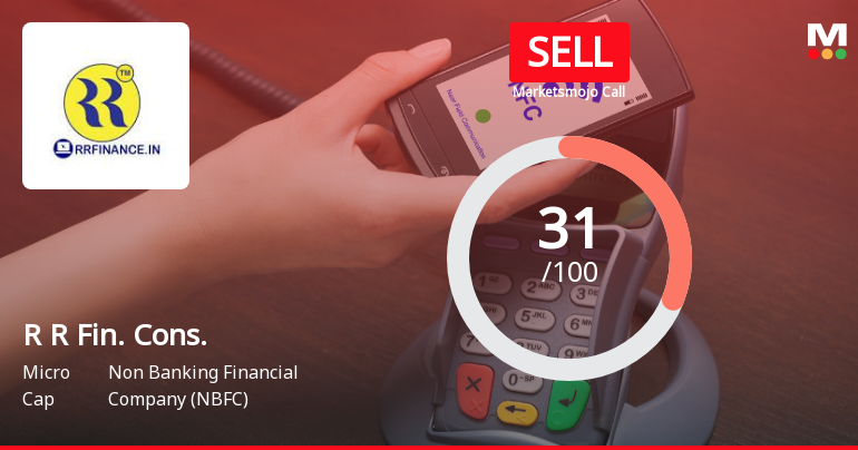 R R Financial Consultants Ltd Upgraded to Sell Amid Mixed Technical and Fundamental Signals