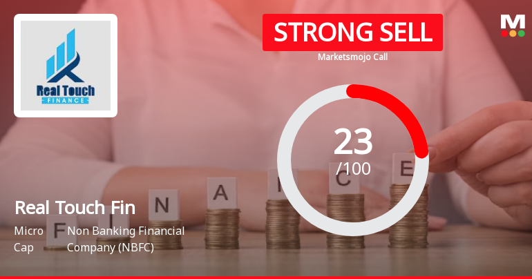 Real Touch Finance Ltd. is Rated Strong Sell