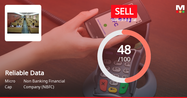 Reliable Data Services Ltd Downgraded to Sell Amid Technical and Financial Concerns