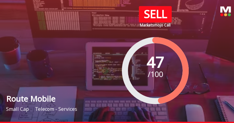 Route Mobile Ltd is Rated Sell by MarketsMOJO