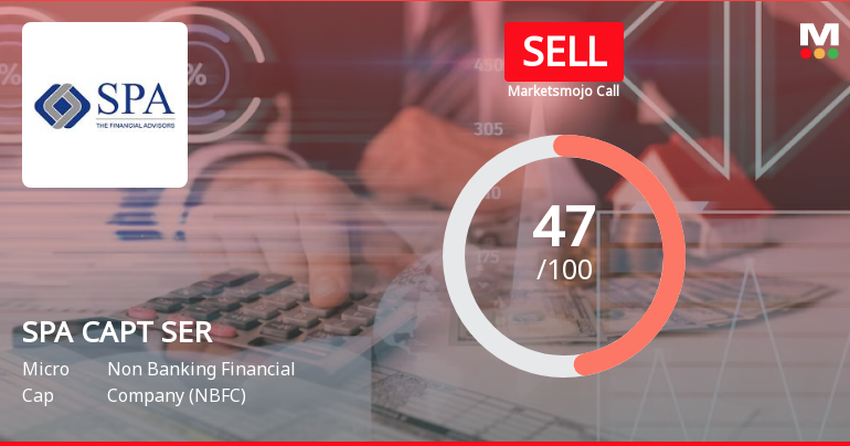 SPA Capital Services Ltd is Rated Sell