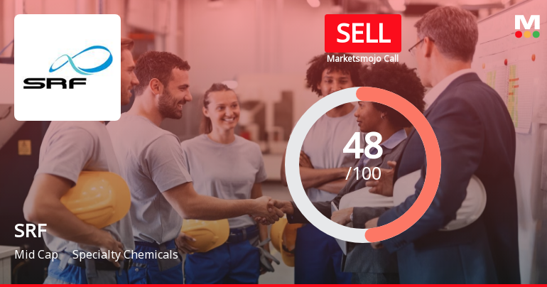 SRF Ltd. is Rated Sell by MarketsMOJO