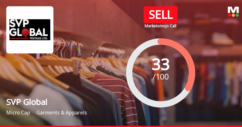 SVP Global Textiles Ltd Upgraded to Sell on Technical Improvements Despite Weak Fundamentals