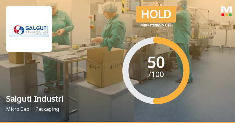 Salguti Industries Ltd Upgraded to Hold as Technicals and Financials Show Improvement