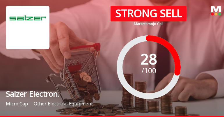 Salzer Electronics Ltd is Rated Strong Sell