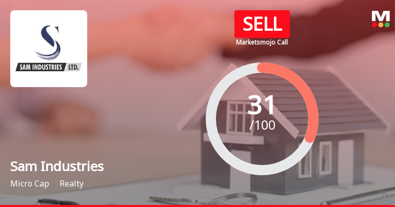 Sam Industries Ltd Upgraded to Sell on Technical Improvements Despite Weak Fundamentals