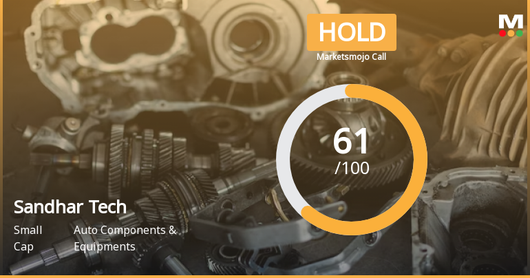 Sandhar Technologies Limited is Rated Hold