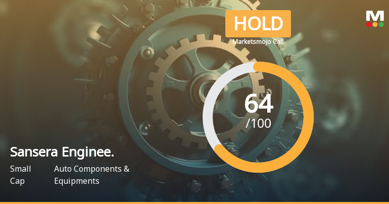 Sansera Engineering Ltd is Rated Hold by MarketsMOJO