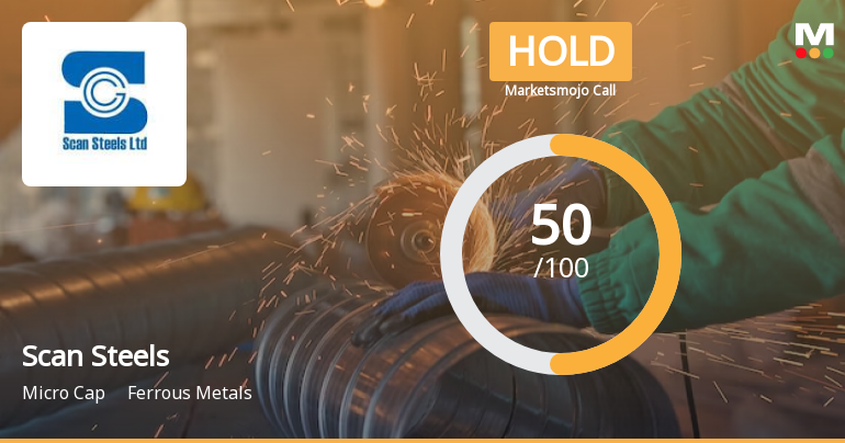 Scan Steels Ltd is Rated Hold