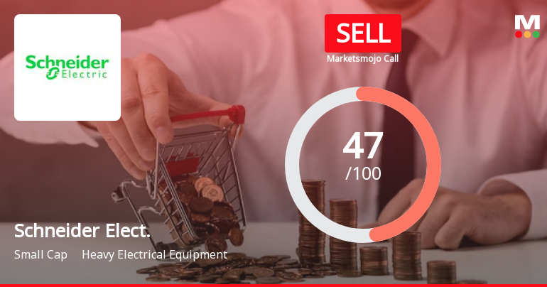 Schneider Electric Infrastructure Ltd is Rated Sell
