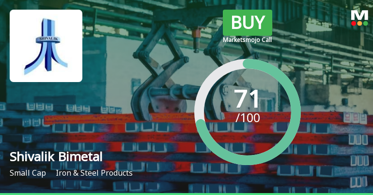 Shivalik Bimetal Controls Ltd is Rated Buy