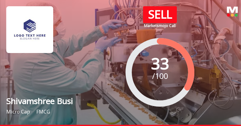 Shivamshree Businesses Ltd Upgraded to Sell on Technical Improvements Despite Weak Fundamentals