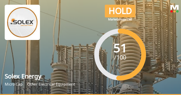Solex Energy Ltd is Rated Hold