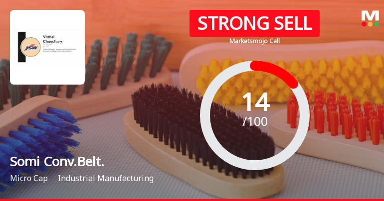 Somi Conveyor Beltings Ltd is Rated Strong Sell