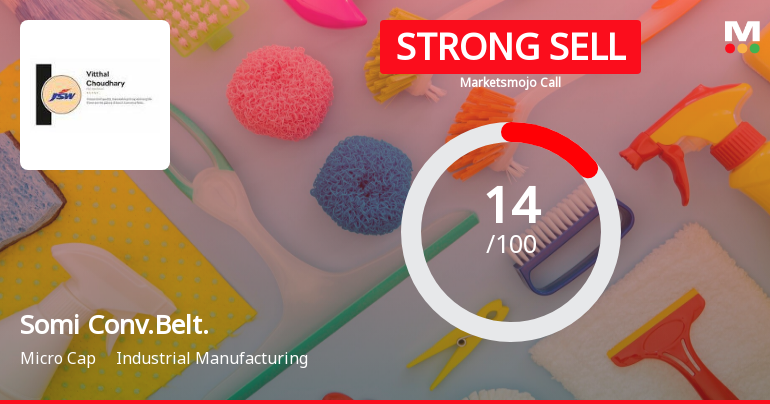 Somi Conveyor Beltings Ltd is Rated Strong Sell