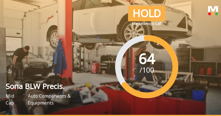 Sona BLW Precision Forgings Ltd Downgraded to Hold Amid Mixed Technical and Valuation Signals