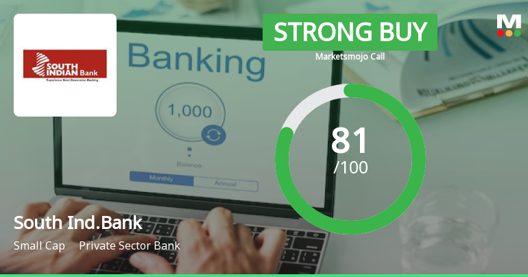South Indian Bank Ltd Upgraded to Strong Buy on Robust Fundamentals and Technicals