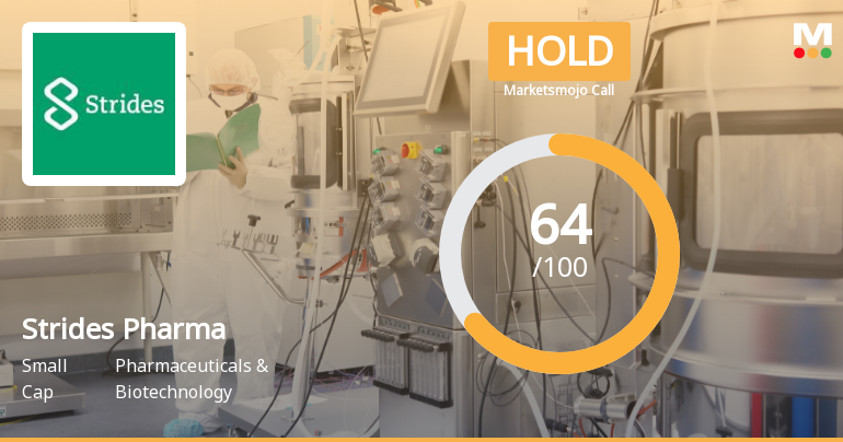 Strides Pharma Science Ltd Downgraded to Hold Amid Mixed Technical and Financial Signals