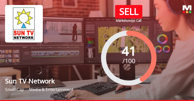 Sun TV Network Ltd. is Rated Sell