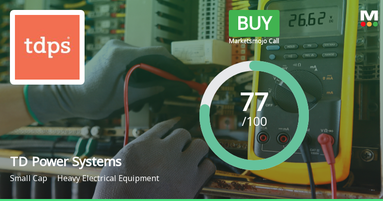 TD Power Systems Ltd Downgraded to Buy Amid Mixed Technical Signals and Valuation Concerns