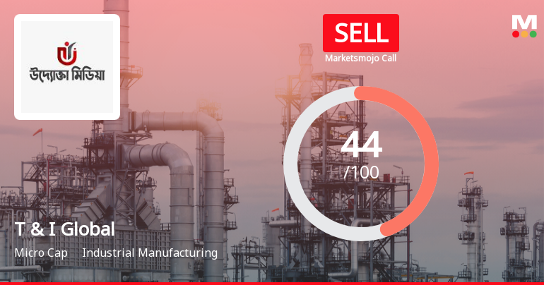 T & I Global Ltd Upgraded to Sell as Technicals Improve Despite Expensive Valuation