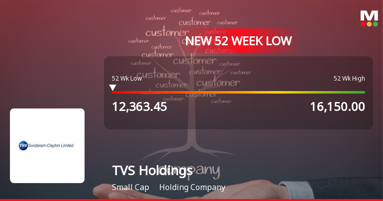Five Consecutive Losses Push TVS Holdings Ltd to a New 52-Week Low