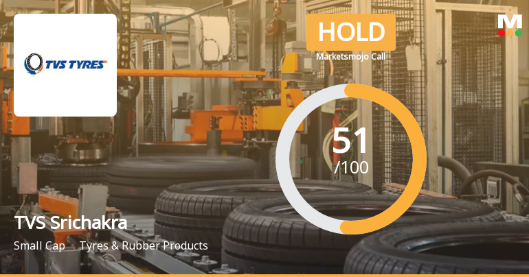 TVS Srichakra Ltd is Rated Hold by MarketsMOJO