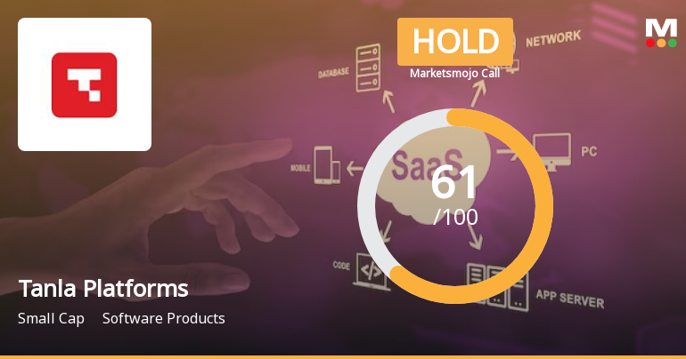 Tanla Platforms Ltd is Rated Hold by MarketsMOJO