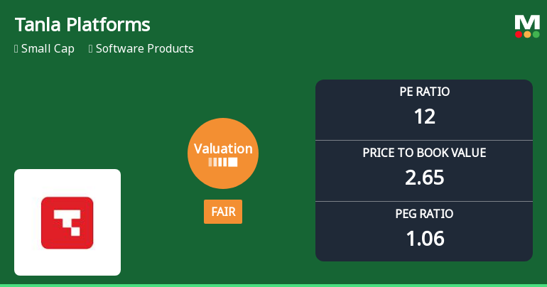 Tanla Platforms Ltd Valuation Shifts to Fair Amid Mixed Market Returns