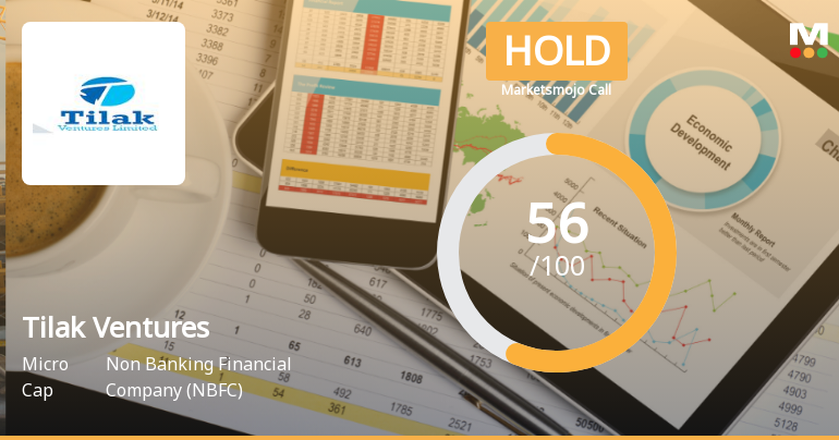 Tilak Ventures Ltd Upgraded to Hold by MarketsMOJO Amid Mixed Financial and Technical Signals