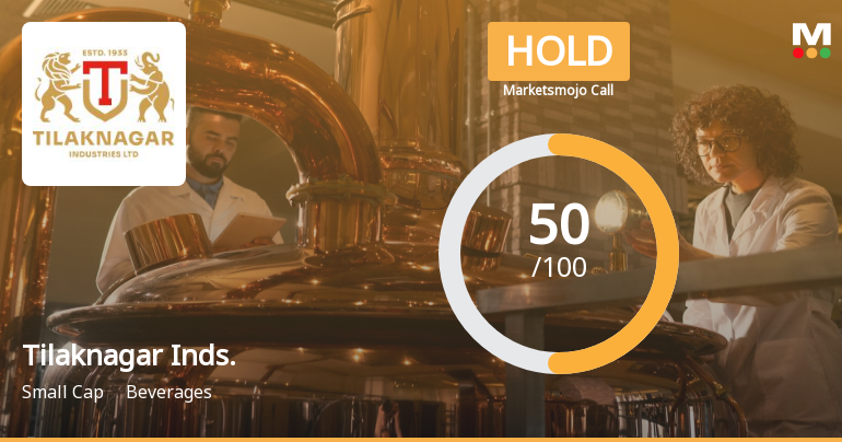 Tilaknagar Industries Ltd is Rated Hold