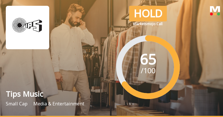 Tips Music Ltd is Rated Hold by MarketsMOJO