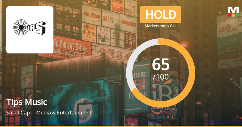 Tips Music Ltd Downgraded to Hold Amid Mixed Technicals and Flat Quarterly Performance