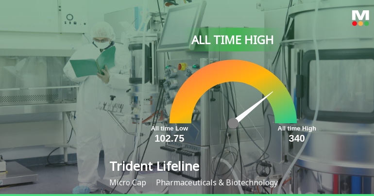 Strong Momentum Meets Stretched Valuations as Trident Lifeline Ltd Reaches All-Time High