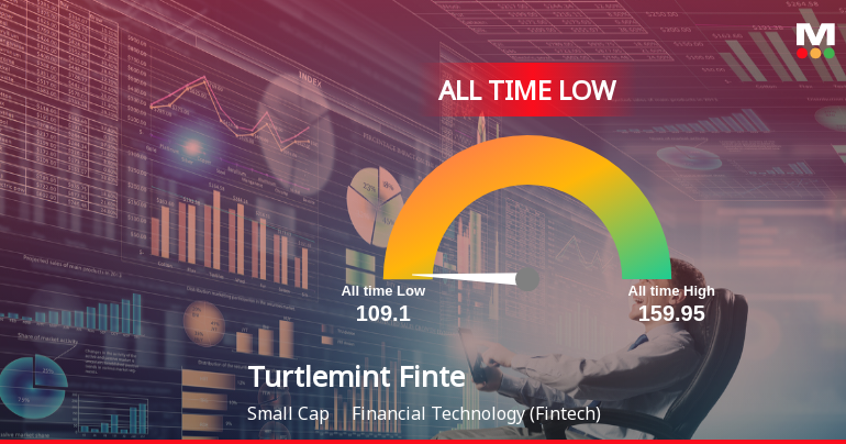 Turtlemint Fintech Solutions Ltd Slides to All-Time Low Amid Steep Sell-Off