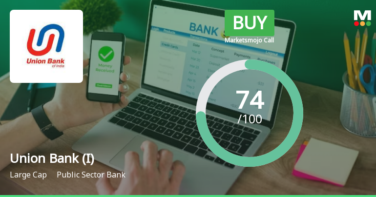Union Bank of India is Rated Buy by MarketsMOJO