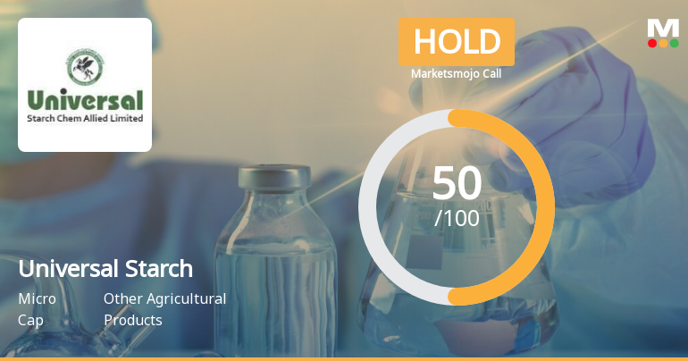 Universal Starch Chem Allied Ltd is Rated Hold