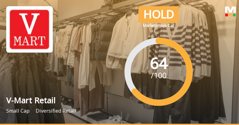 V-Mart Retail Ltd. Downgraded to Hold Amid Mixed Technical and Valuation Signals