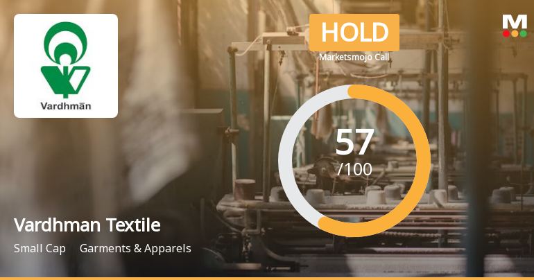Vardhman Textiles Ltd is Rated Hold by MarketsMOJO