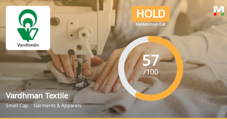 Vardhman Textiles Ltd is Rated Hold by MarketsMOJO