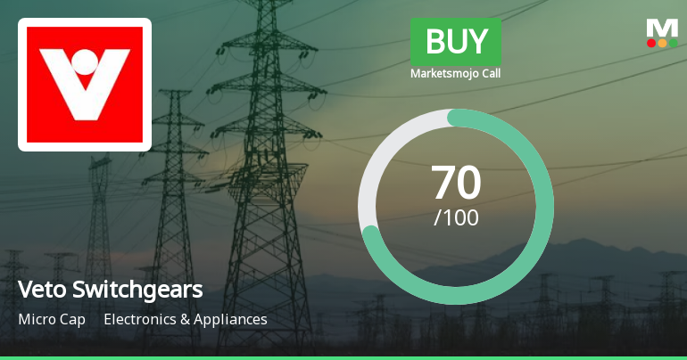 Veto Switchgears & Cables Ltd is Rated Buy