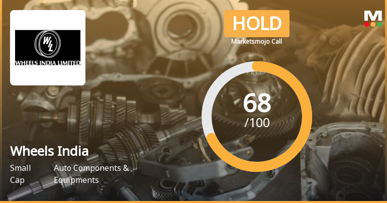 Wheels India Ltd. is Rated Hold by MarketsMOJO