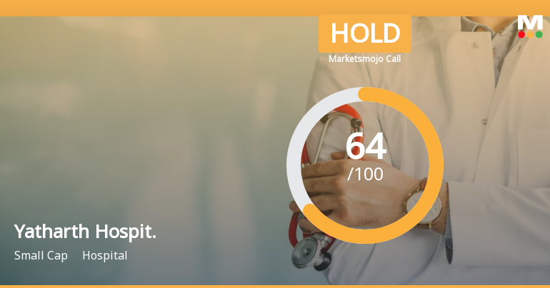 Yatharth Hospital & Trauma Care Services Ltd is Rated Hold
