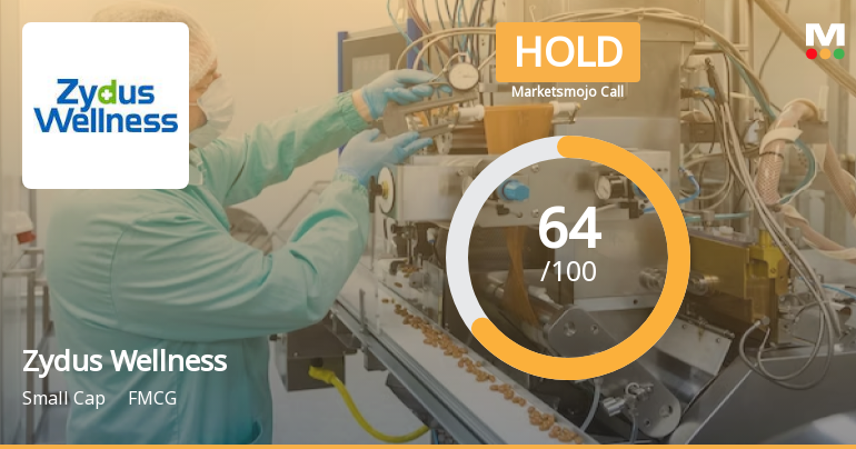 Zydus Wellness Ltd Downgraded to Hold Amid Mixed Technical and Financial Signals